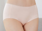 The Only Bra Only Hipster in Nude, worn on model on a white background.