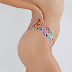 Shinesty The Go Get Em abstract tigers seamless thong – bold animal print novelty underwear