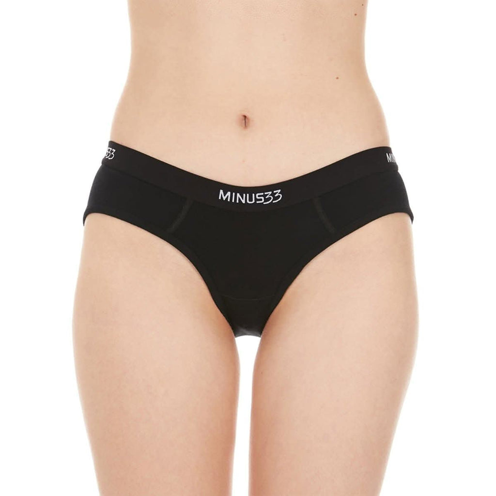 Minus33 Woolverino women's microweight merino wool bikini briefs – breathable everyday underwear