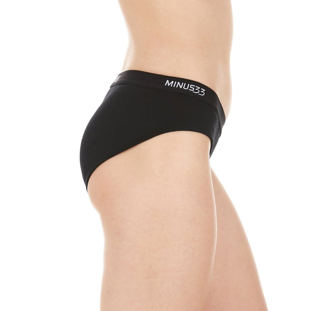 Minus33 Woolverino women's microweight merino wool bikini briefs – breathable everyday underwear