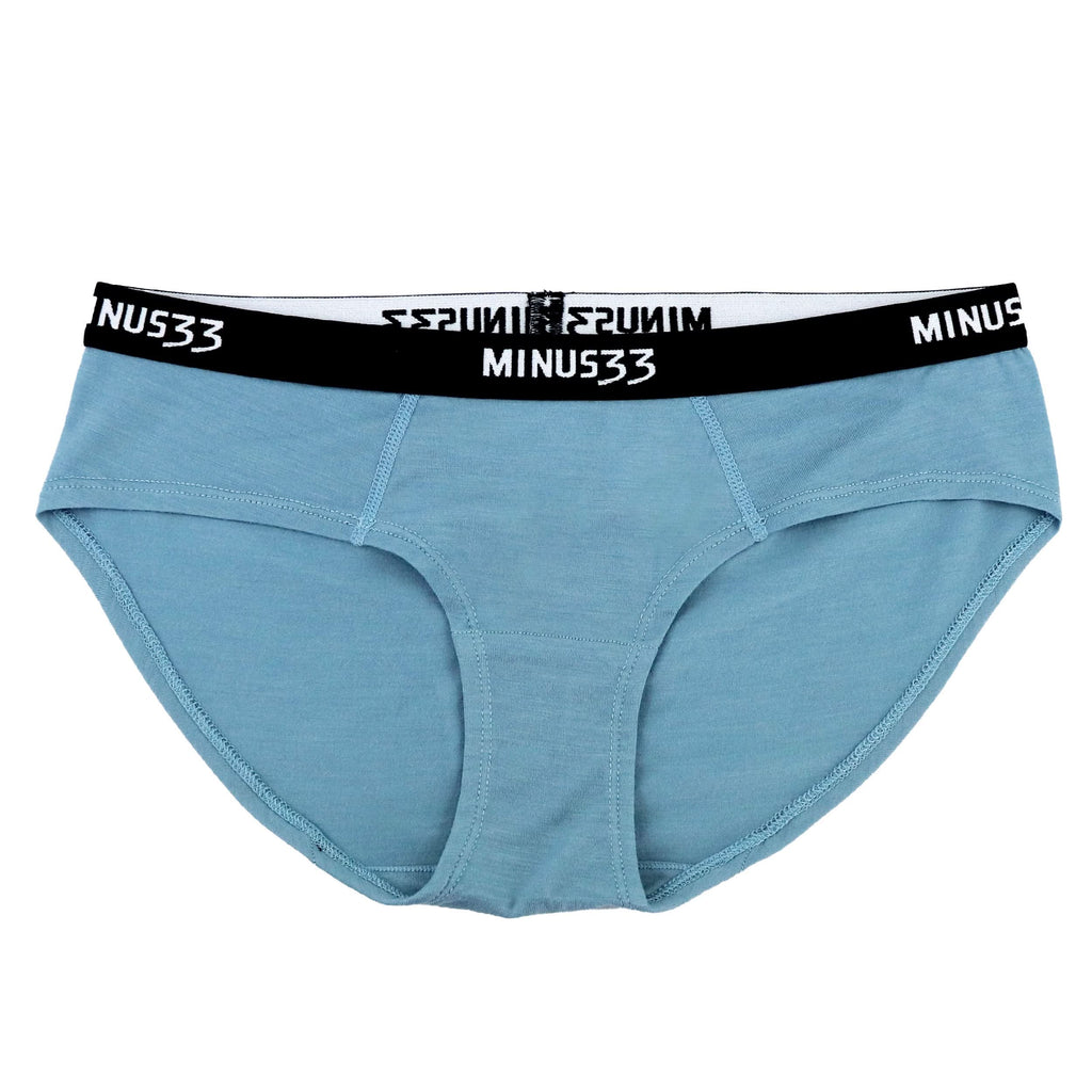 Minus33 Woolverino women's microweight merino wool bikini briefs – breathable everyday underwear