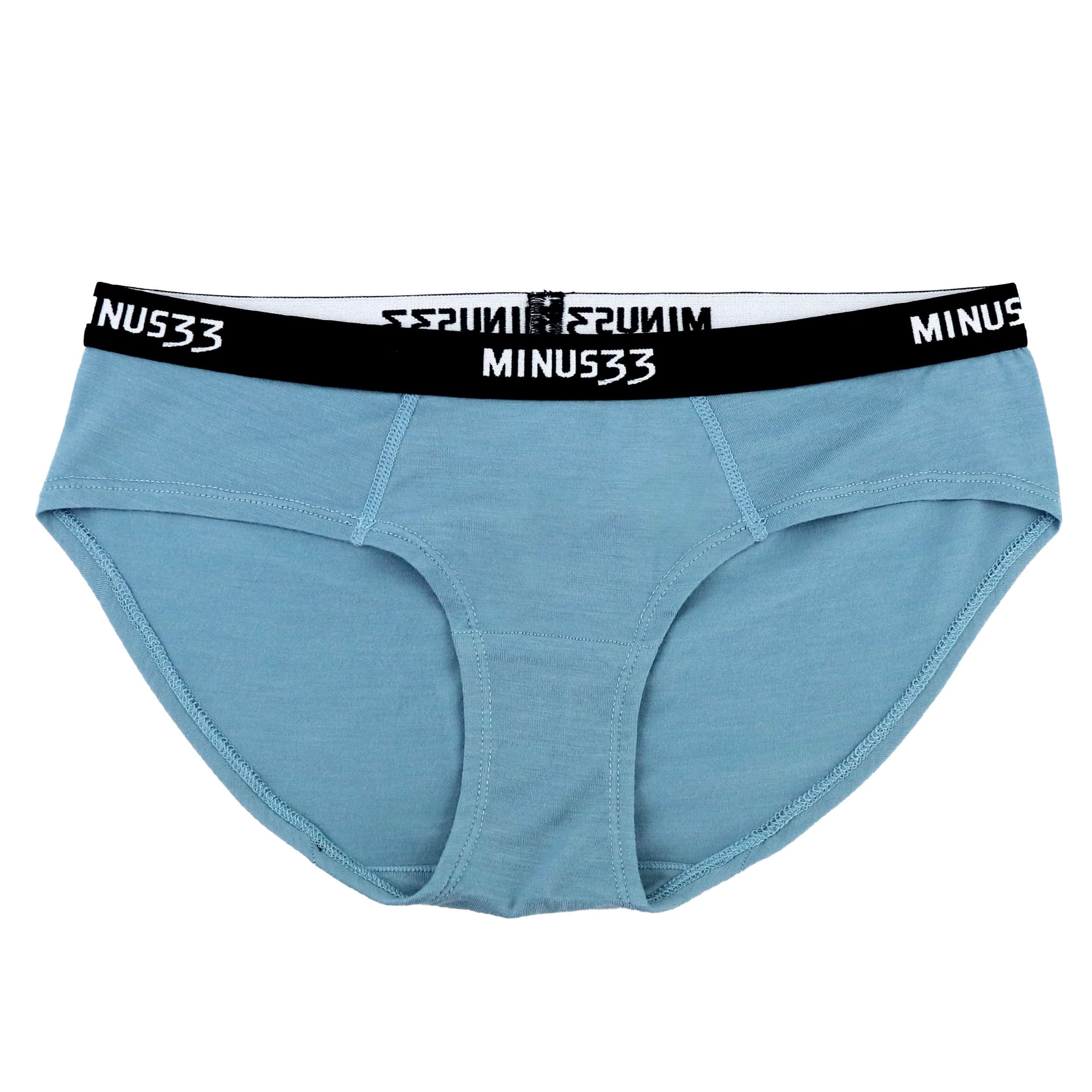 Minus33 Woolverino women's microweight merino wool bikini briefs – breathable everyday underwear