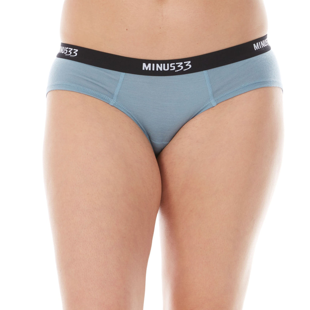 Minus33 Woolverino women's microweight merino wool bikini briefs – breathable everyday underwear