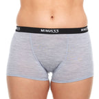 Minus33 Woolverino women's microweight merino wool boyshorts – anti-odor breathable underwear