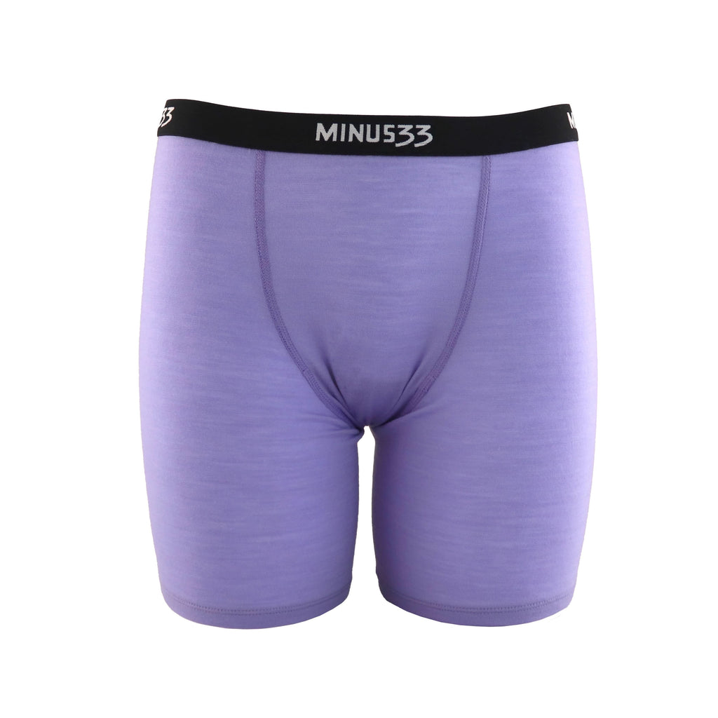 Minus33 Woolverino women's microweight merino wool boxer briefs – moisture-wicking underwear