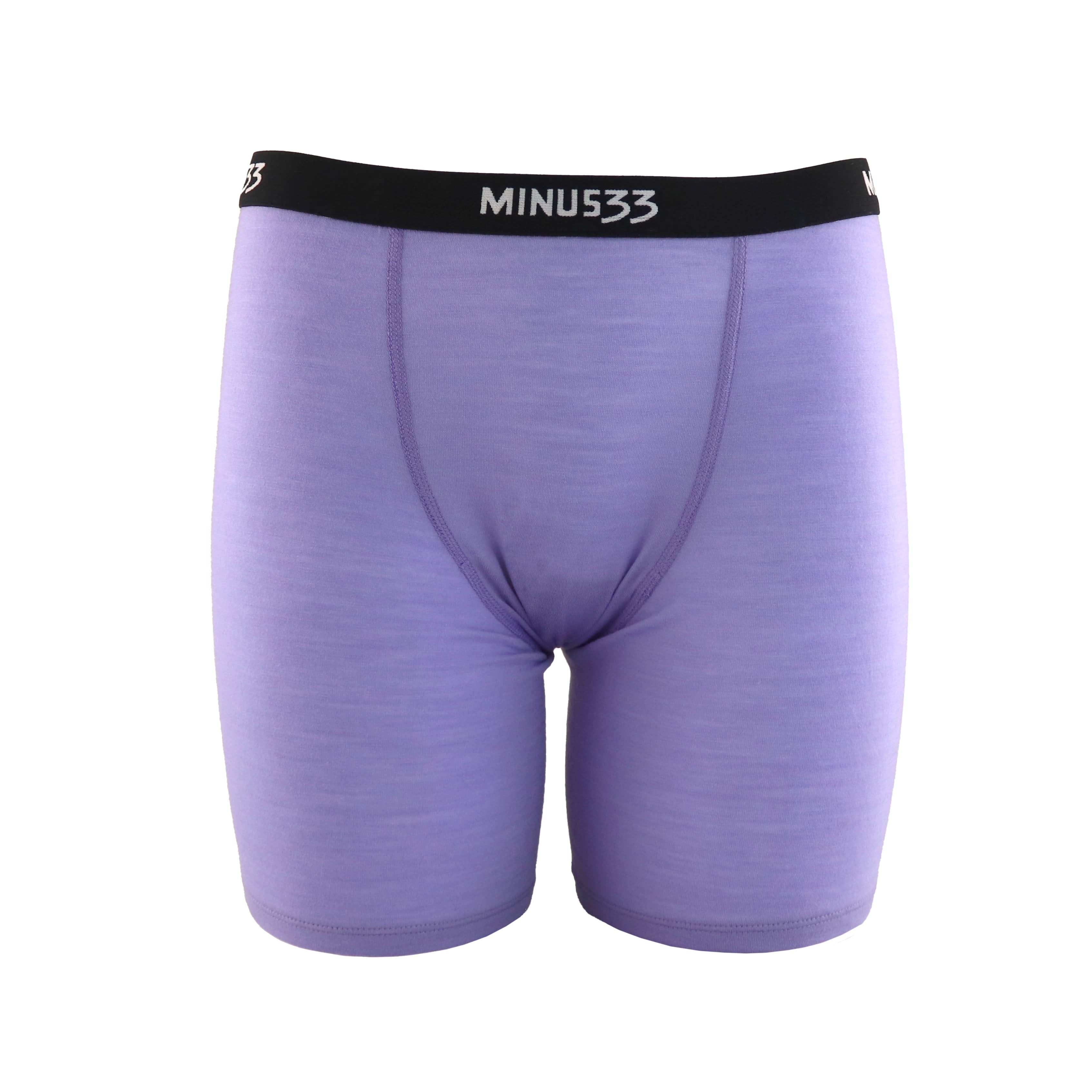 Minus33 Woolverino women's microweight merino wool boxer briefs – moisture-wicking underwear