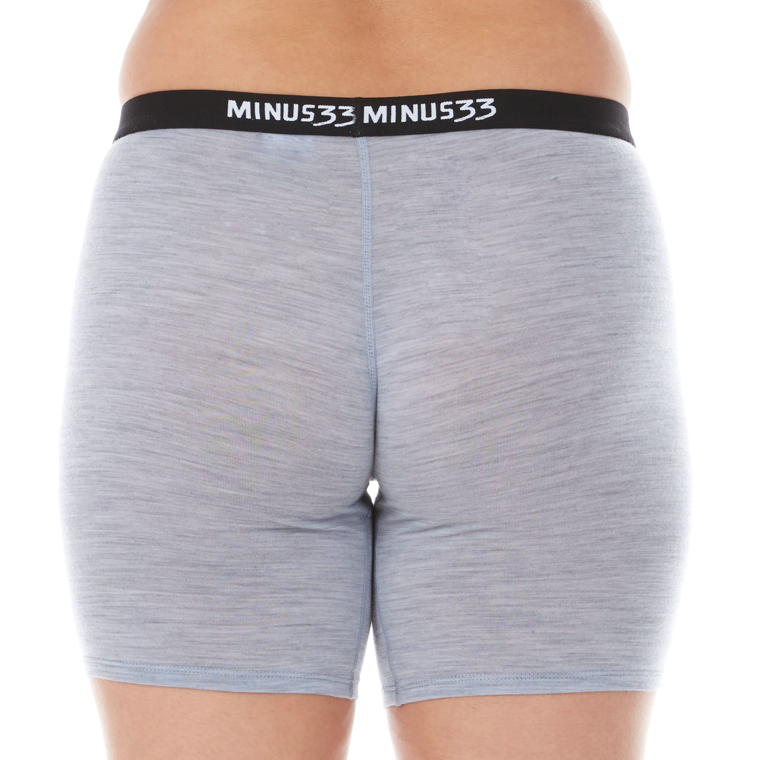 Minus33 Woolverino women's microweight merino wool boxer briefs – moisture-wicking underwear