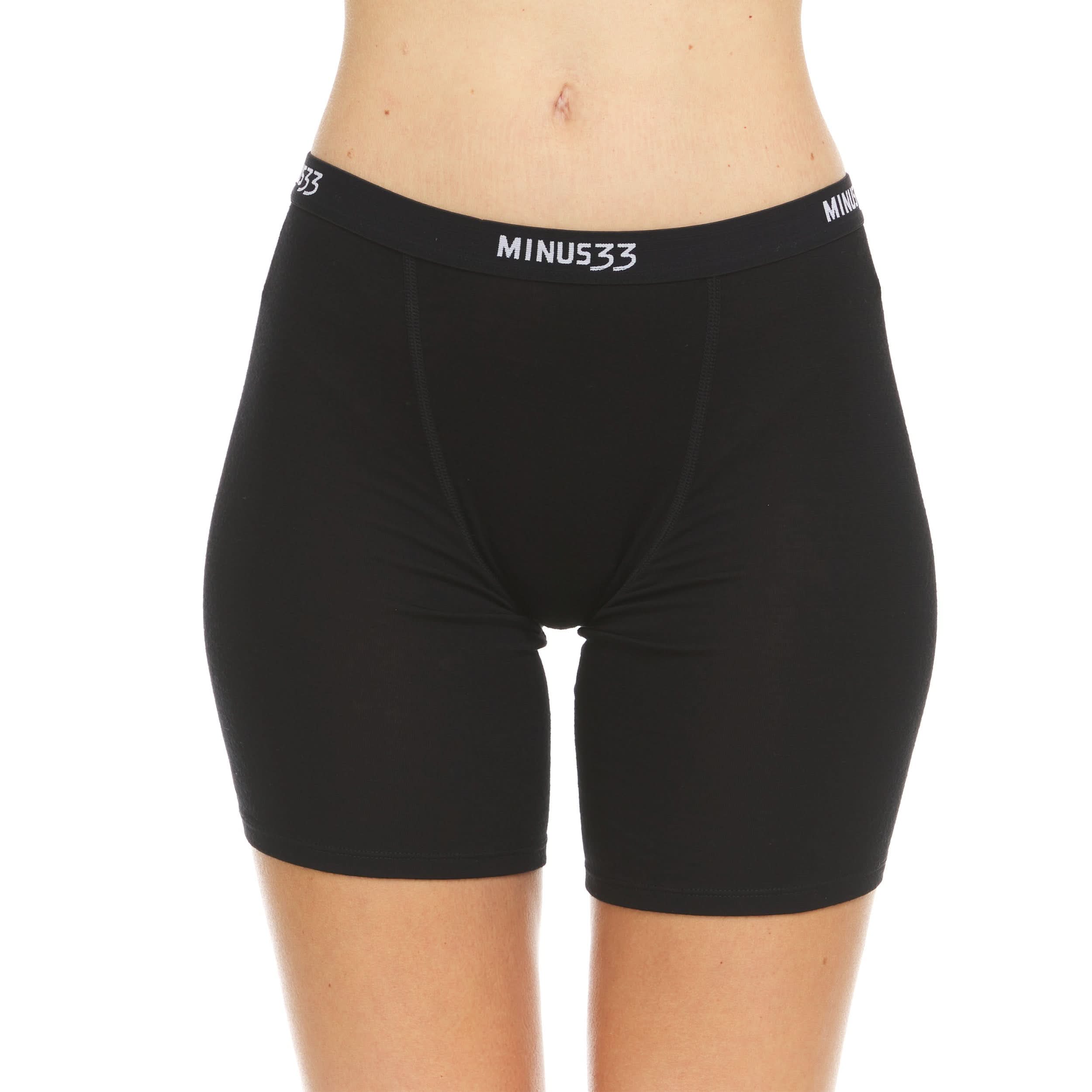 Minus33 Woolverino women's microweight merino wool boxer briefs – moisture-wicking underwear