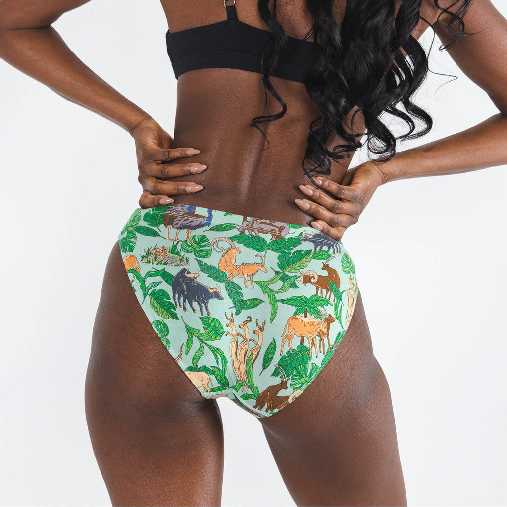 Shinesty The Hornography naughty tropical animals modal bikini – funny novelty underwear