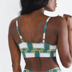 Shinesty The Lawn Chair vintage webbed Boob Hammock scoop bralette – retro novelty bralette