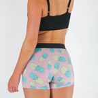 Shinesty The Fineapples pineapple women's boxers – funny tropical novelty lounge underwear