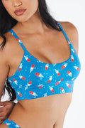 Shinesty The Popsicle Stick USA popsicle Boob Hammock scoop bralette – patriotic summer