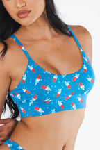 Shinesty The Popsicle Stick USA popsicle Boob Hammock scoop bralette – patriotic summer
