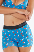 Shinesty The Popsicle Stick USA popsicle women's boxers – patriotic summer novelty underwear