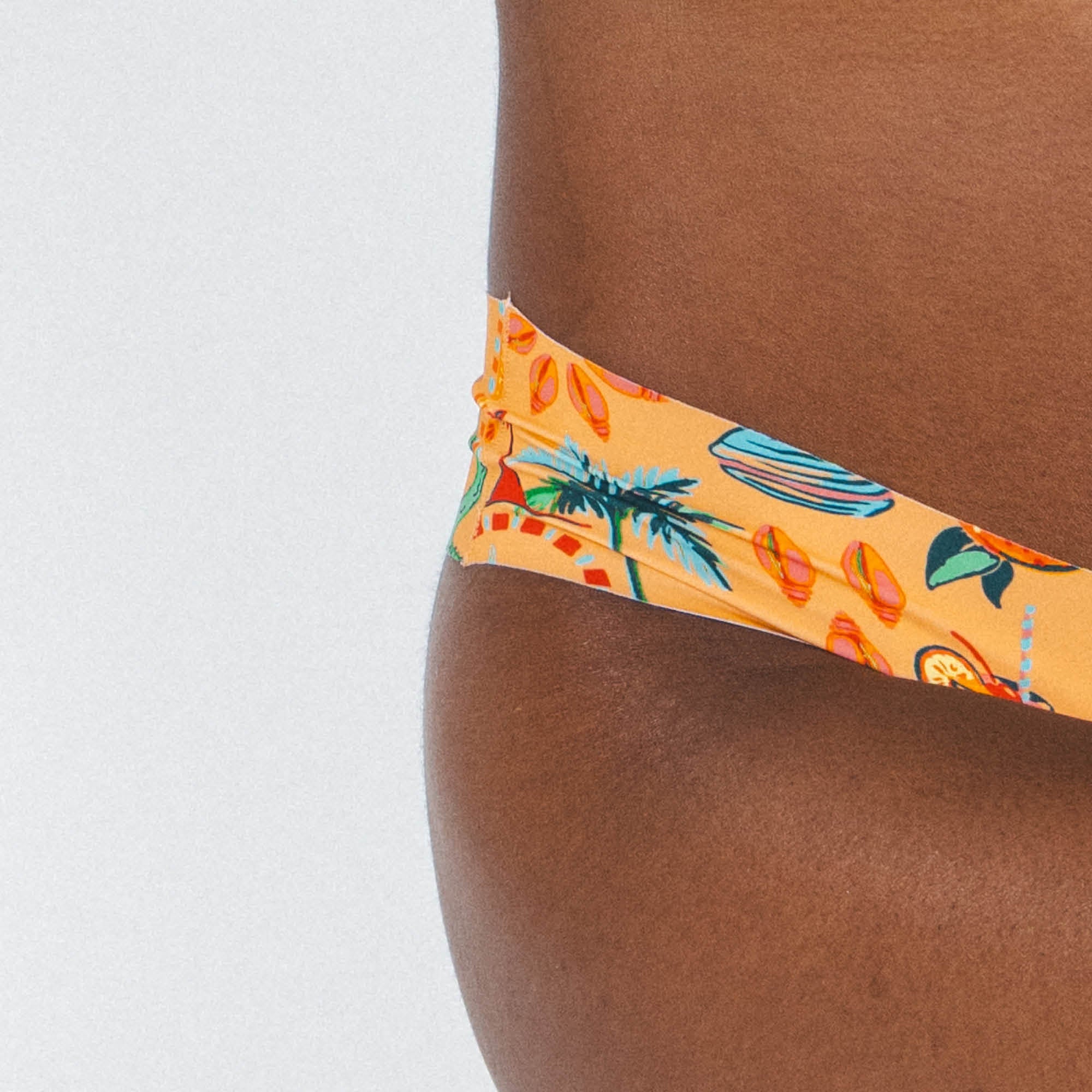 Shinesty The Sunshine State creamsicle summer seamless thong – summer novelty underwear