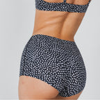 Shinesty The Salt and Pepper polka dot modal boyshort underwear – classic polka dot novelty