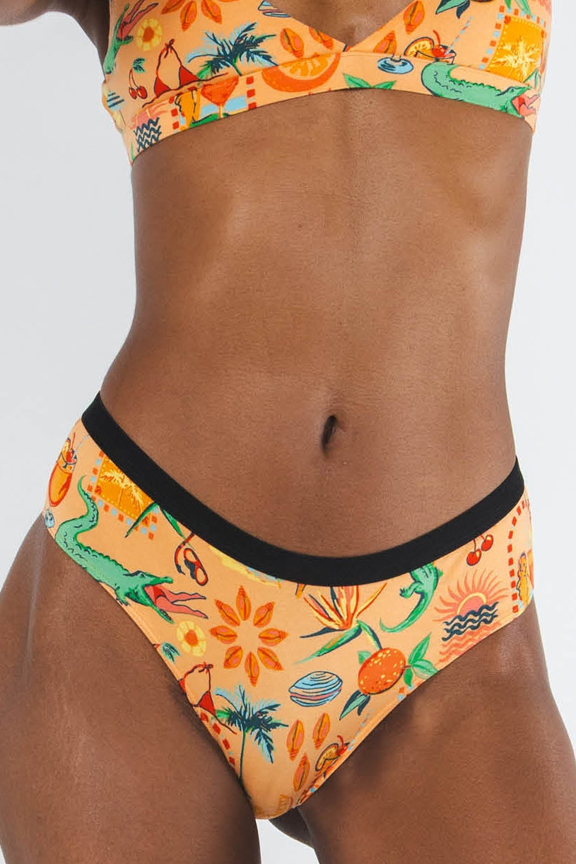 Shinesty The Sunshine State creamsicle summer cheeky underwear – summer novelty underwear