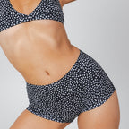 Shinesty The Salt and Pepper polka dot modal boyshort underwear – classic polka dot novelty