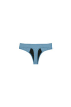 Dear Kate Nellie Thong in Berry, back view flat lay on a white background.