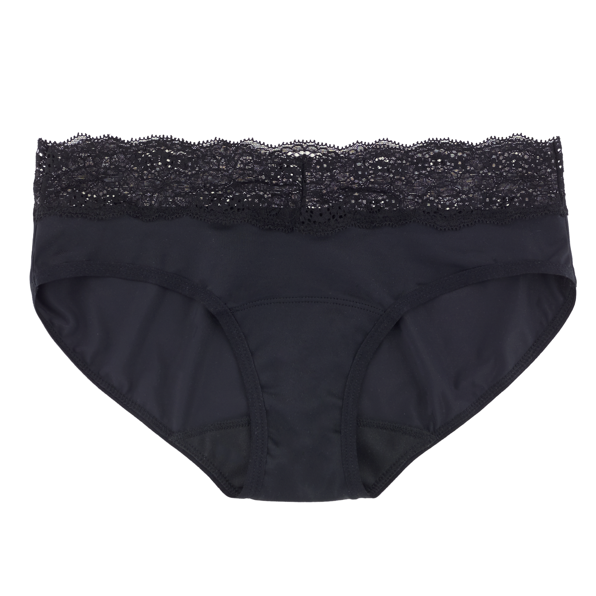 Dear Kate Ada Hipster Mini in Black, front view flat lay on a white background.