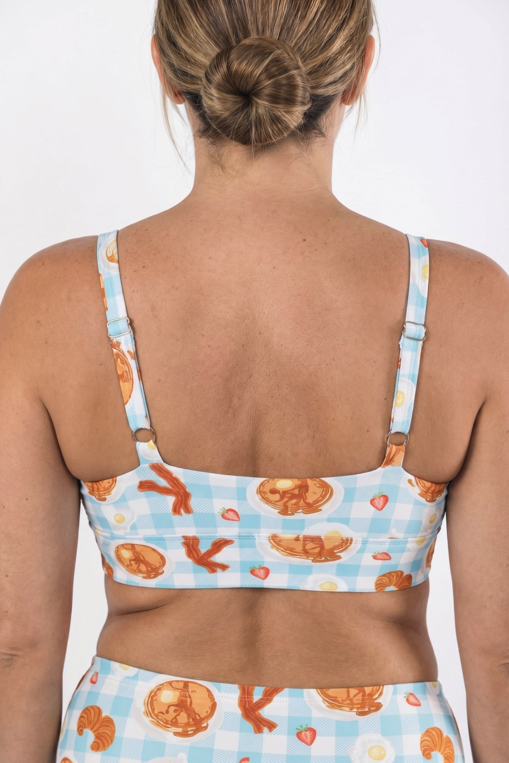 Shinesty The Good Moaning naughty breakfast Boob Hammock plunge bralette – funny novelty