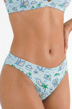 Shinesty The Pirates Booty naughty map modal bikini underwear – funny pirate novelty