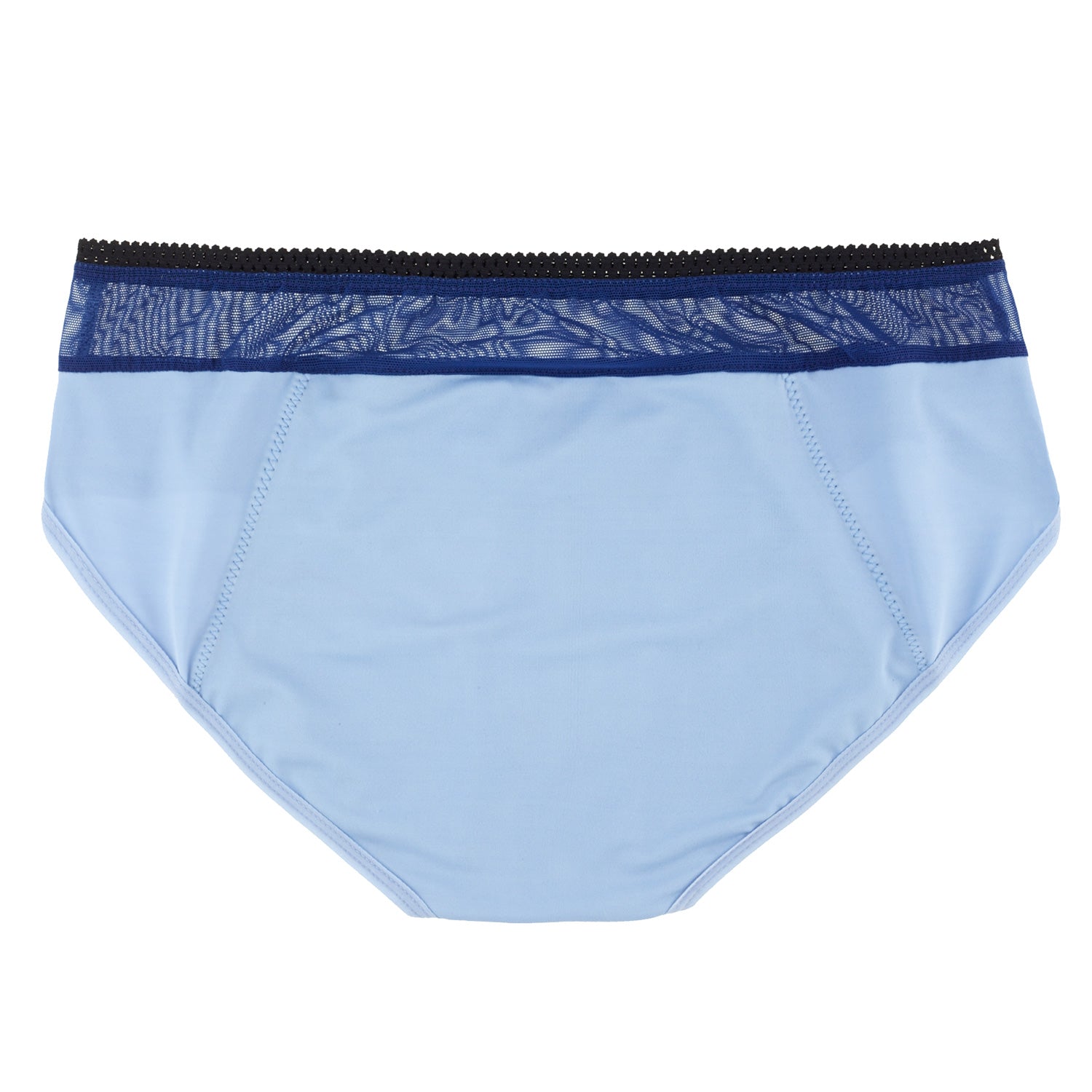 Dear Kate Billie Hipster Full in Blue Star, back view flat lay on a white background.