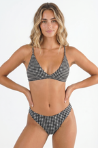 Shinesty The Blackberry Bramble Window Pane Modal Bikini Underwear – women's window pane plaid print modal bikini underwear