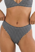 Shinesty The Blackberry Bramble Window Pane Cheeky Underwear – women's window pane plaid print cheeky underwear