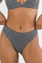 Shinesty The Blackberry Bramble Window Pane Cheeky Underwear – women's window pane plaid print cheeky underwear