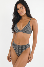 Shinesty The Blackberry Bramble Window Pane Cheeky Underwear – women's window pane plaid print cheeky underwear