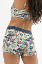 Shinesty The Come Monday x Margaritaville women's boxers – tropical novelty lounge underwear
