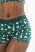 Shinesty The Mulligan green golf women's boxers – funny golf novelty lounge underwear