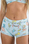 Shinesty The Boat Drinks x Margaritaville modal boyshort – tropical collab novelty