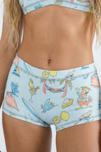 Shinesty The Boat Drinks x Margaritaville modal boyshort – tropical collab novelty