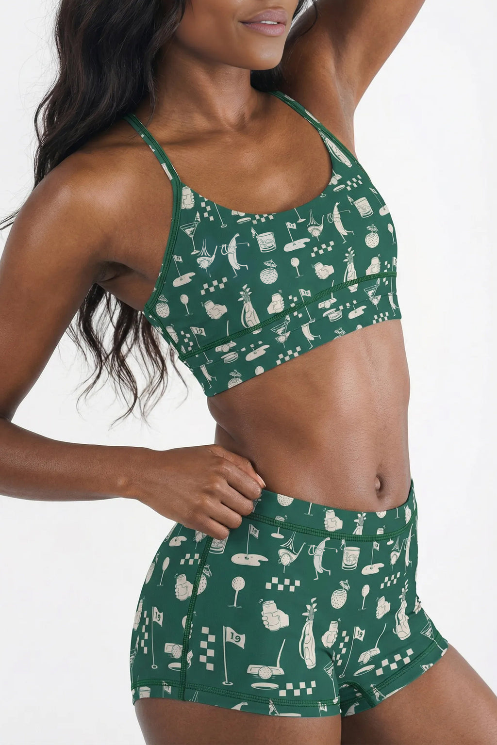 Shinesty The Mulligan green golf modal boyshort underwear – funny golf novelty underwear