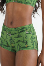 Shinesty The Full Bush Bush Club naughty landscaping modal boyshort – funny novelty