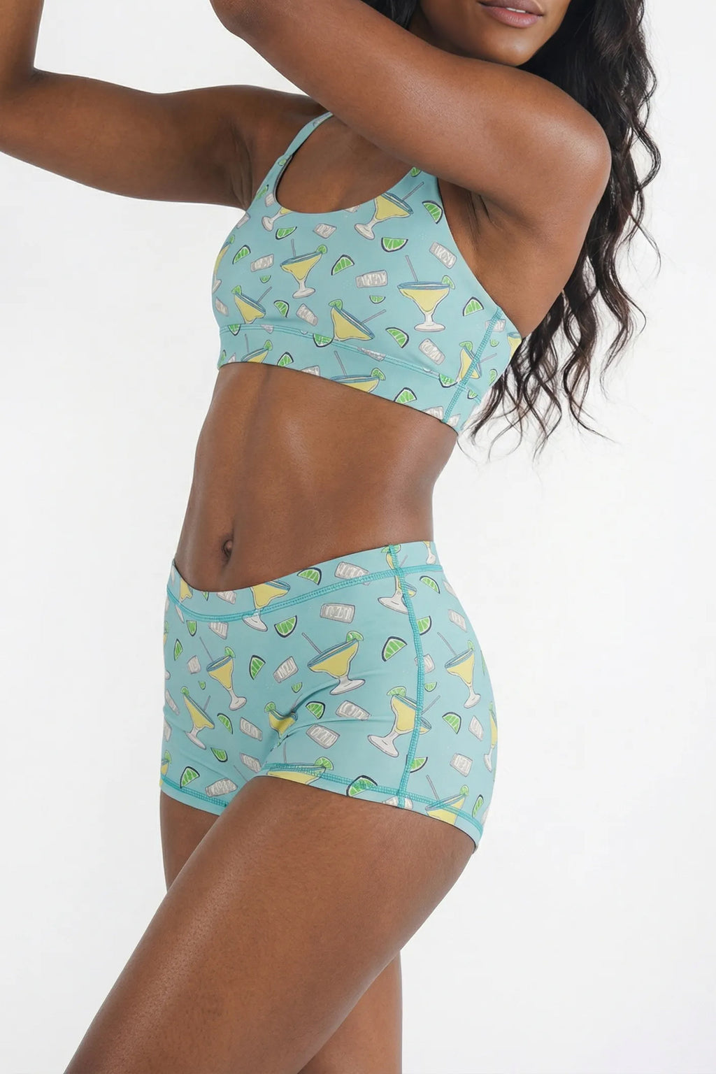 Shinesty The Wasting Away x Margaritaville modal boyshort underwear – tropical novelty
