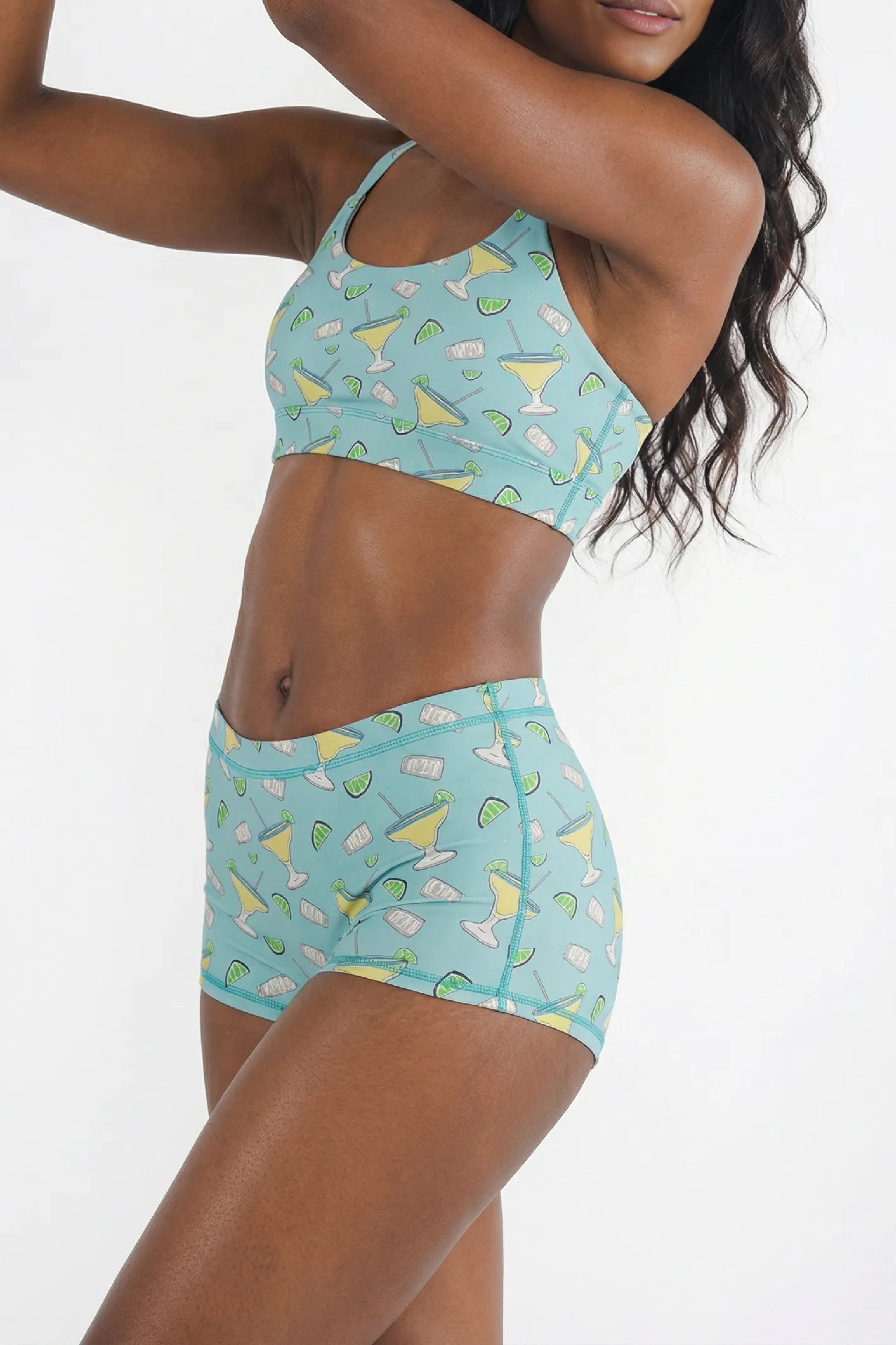 Shinesty The Wasting Away x Margaritaville modal boyshort underwear – tropical novelty