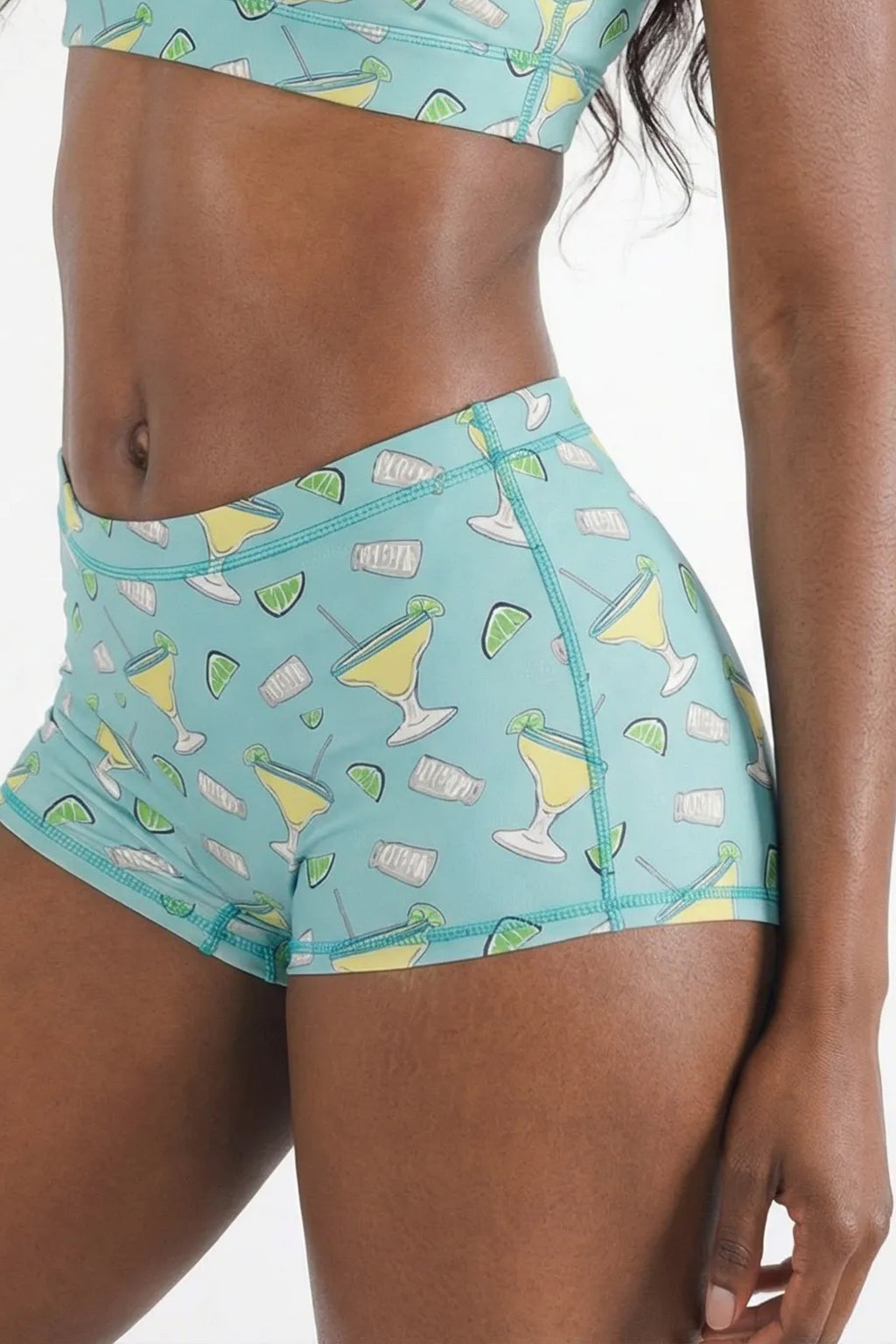 Shinesty The Wasting Away x Margaritaville modal boyshort underwear – tropical novelty