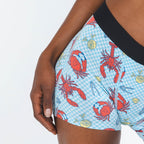 Shinesty The Cajun Cookout summer crabs women's boxers – funny seafood novelty underwear