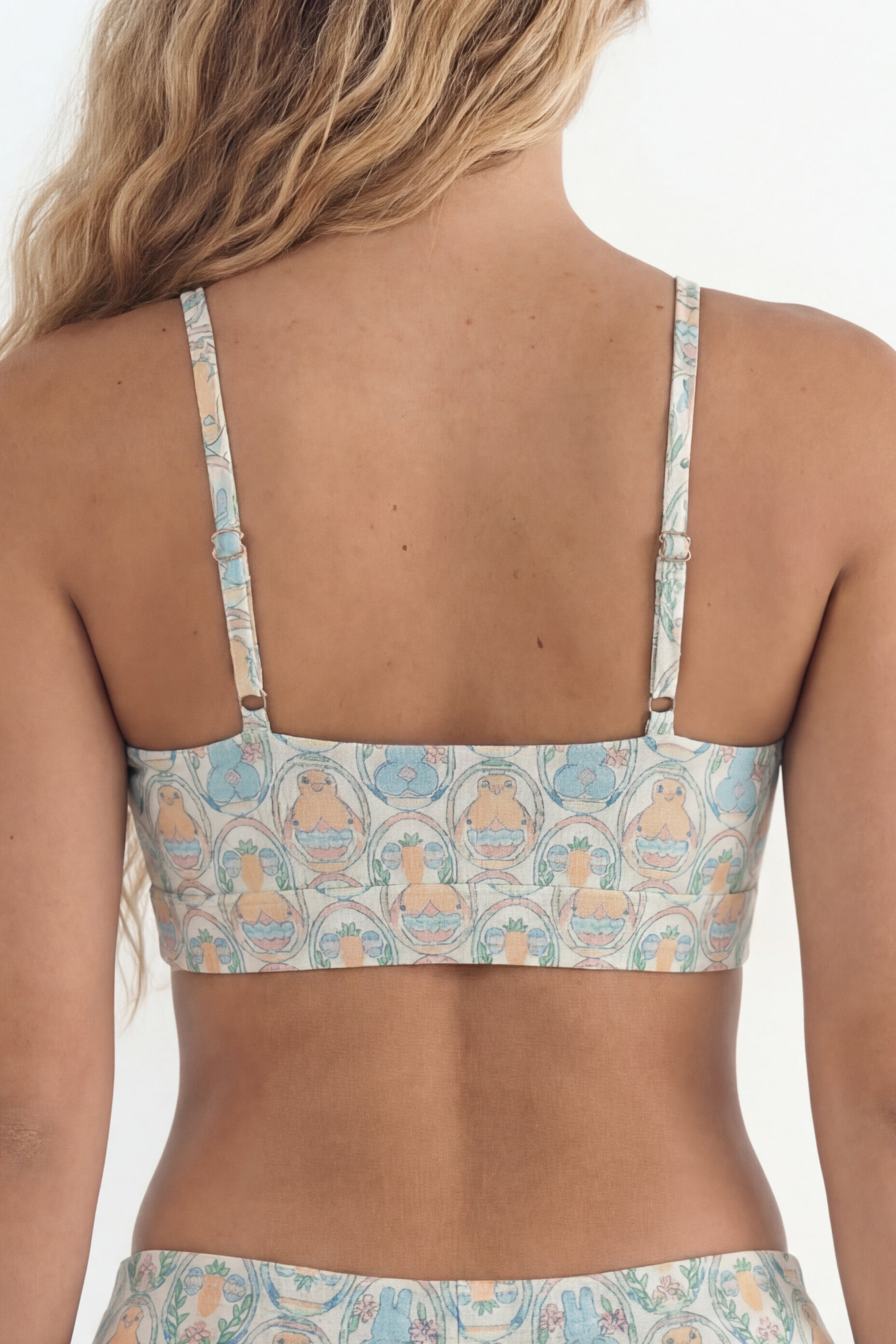 Shinesty The Chicks Dig It pastel Easter Boob Hammock scoop bralette – Easter novelty