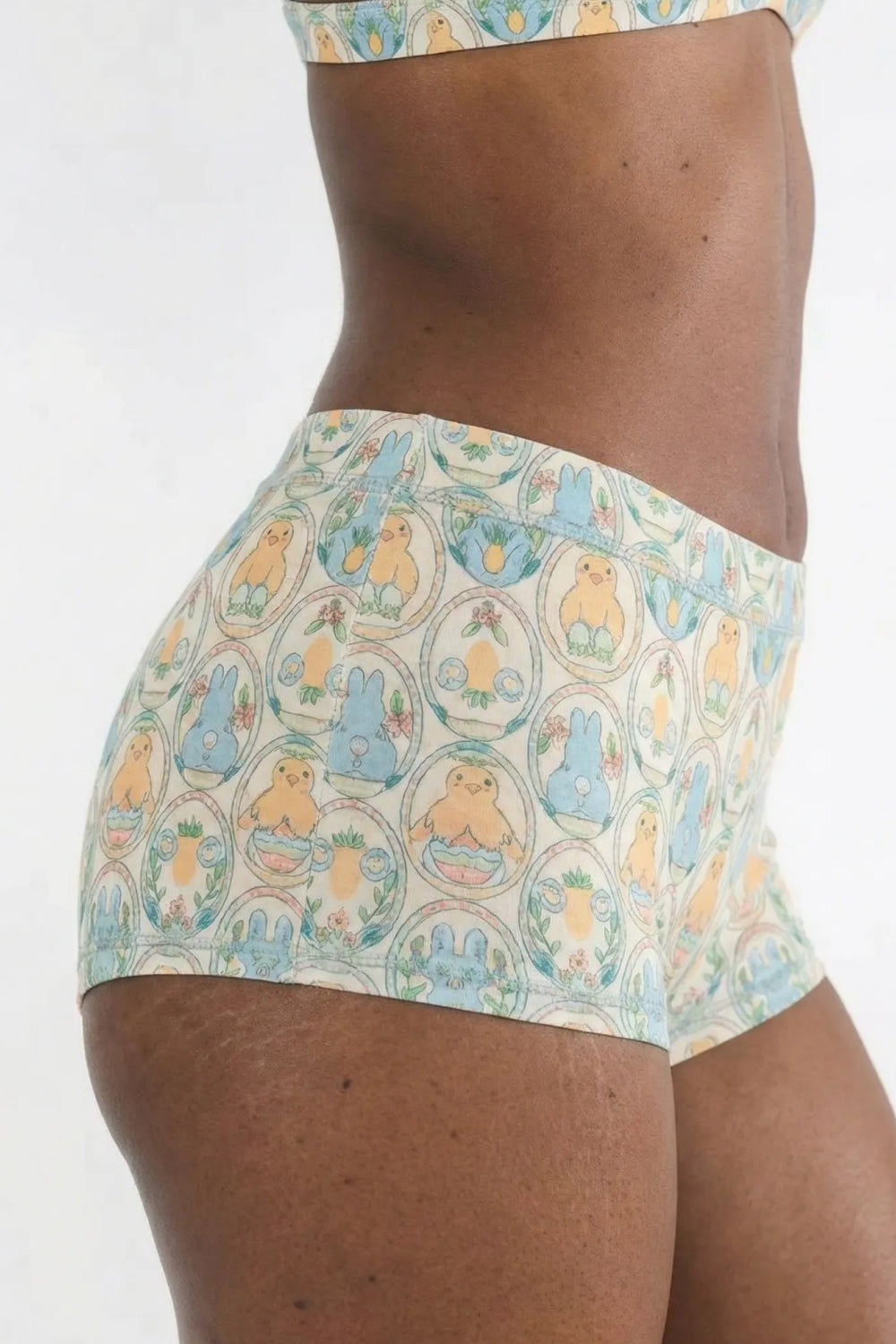 Shinesty The Chicks Dig It pastel Easter modal boyshort underwear – funny Easter novelty