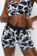 Shinesty The Cowmasutra naughty abstract women's boxers – funny novelty lounge underwear