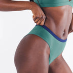 Shinesty The Curacao teal cheeky underwear – vibrant bold color novelty underwear