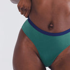 Shinesty The Curacao teal cheeky underwear – vibrant bold color novelty underwear