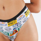 Shinesty The DMV Catastrophe license plates cheeky underwear – funny novelty underwear