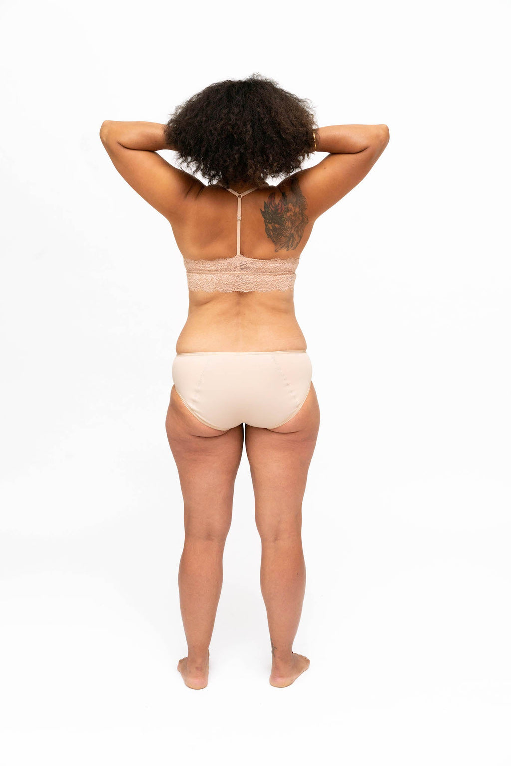 Dear Kate Nellie Hipster Full worn on model, detail view on a white background.