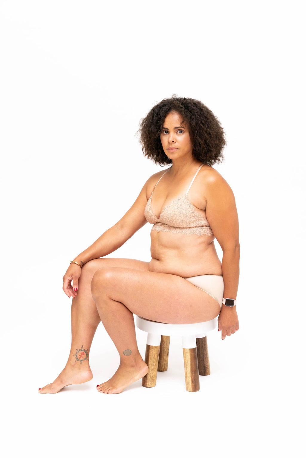 Dear Kate Nellie Hipster Full worn on model, alternate front view on a white background.
