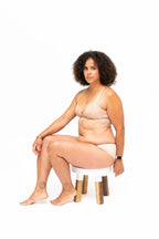 Dear Kate Nellie Hipster Full worn on model, alternate front view on a white background.